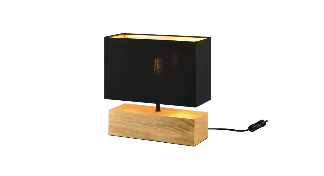 Rl R50181080 Woody Table Lamp 1x60w Instructions
