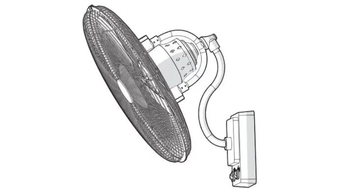 Home Decorators Collection Am183w-bn Bentley Iii 22 Inch Wall Fan User Guide
