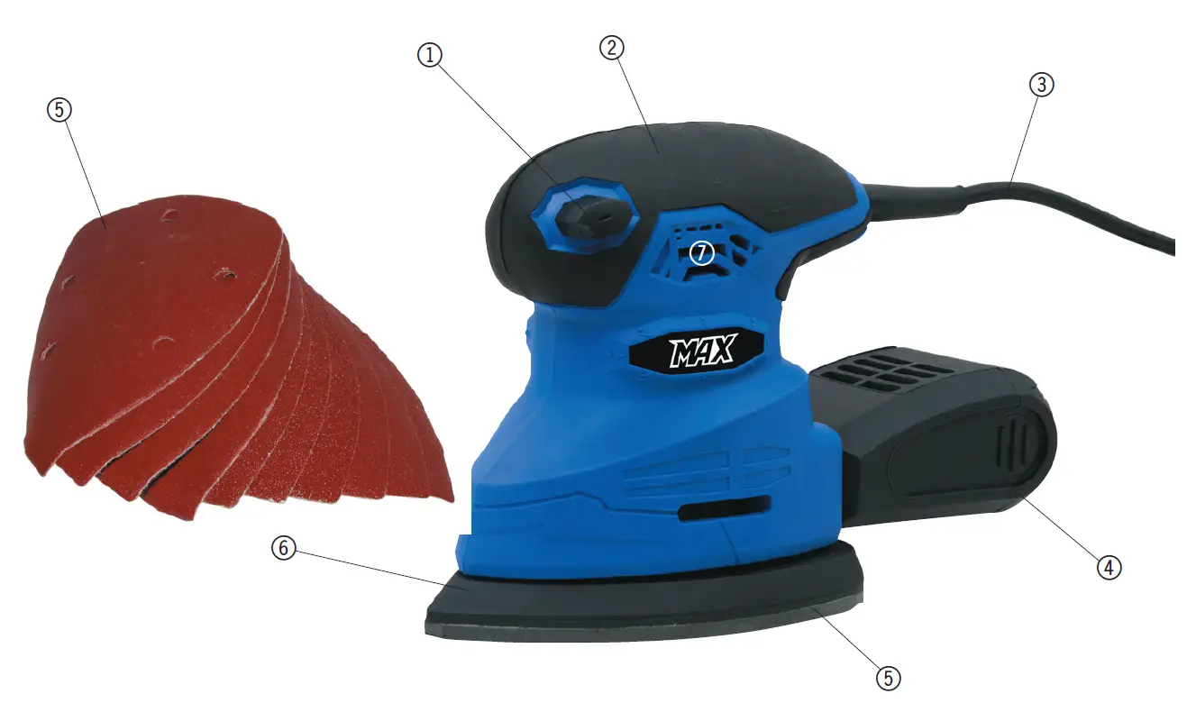 MAX 56015 200W Palm Sande 1