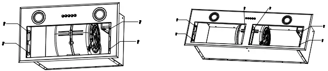 Euro Appliances EM52UMS 52cm Undermount Rangehood-fig6