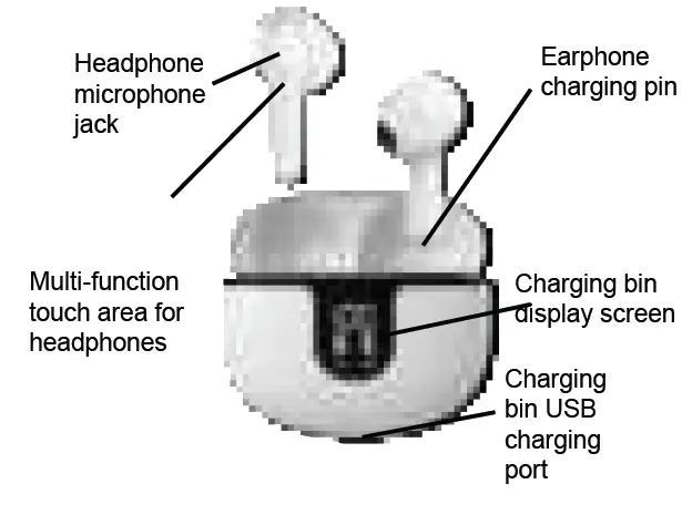 HAMTOD S61 True Wireless Stereo Wireless Bluetooth Earphone 01