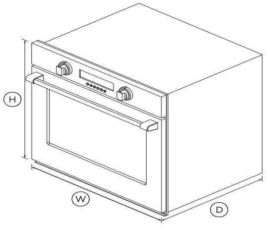 FISHER PAYKEL WOSV230_N Oven, 30 Inch 10 Function, Selfcleaning - fig1