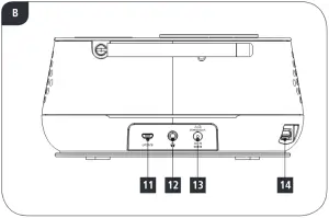 hama DR36SBT Digital Radio - B