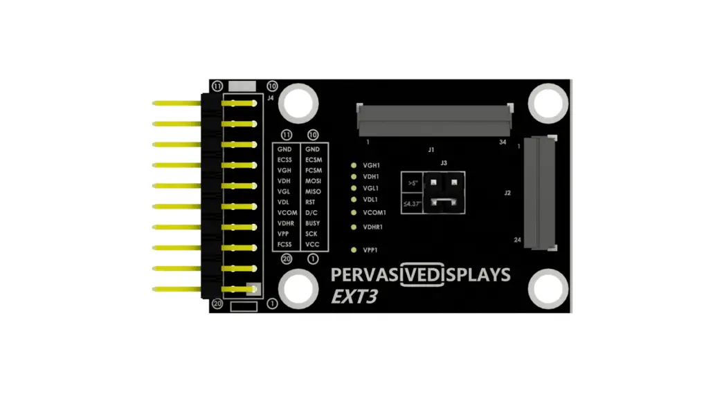 Pervasive Display Ext3 Kit E-paper Epd Development Kit User Manual Pervasive Display Ext3 Kit E-paper Epd Development Kit User Manual