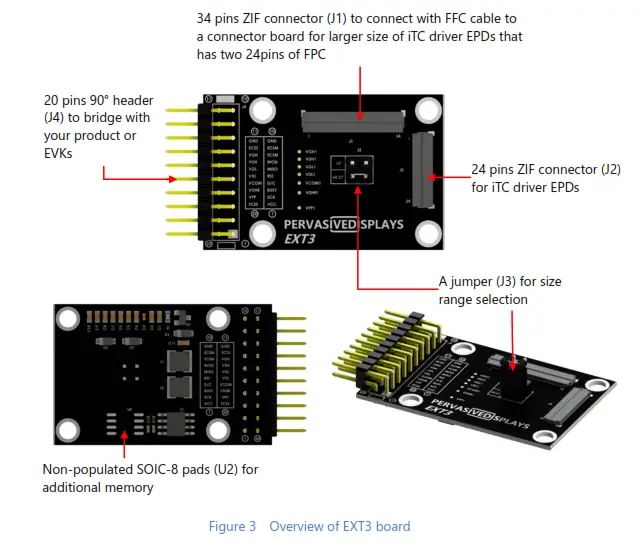 PERVASIVE DISPLAY EXT3 kit E Paper EPD Development Kit - fig 12