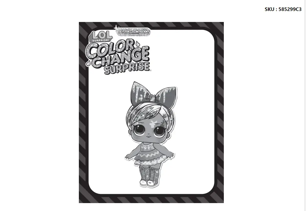 Lol Surprise 585299c3 Glitter Color Change Dolls Instructions