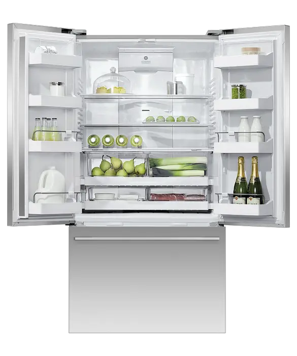 FISHER PAYKEL RF610ADUSX4 Freestanding French Door Refrigerator Freezer