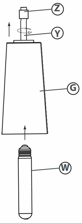 HINKLEY 31107 Aura Square Hanging Lamp - 2