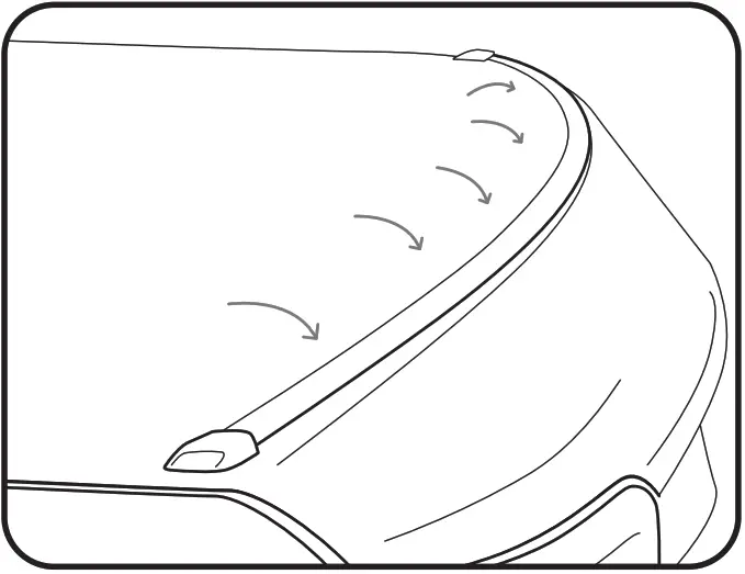 OPT7 Universal LED Rear Spoiler Lip Kit - Figure 6