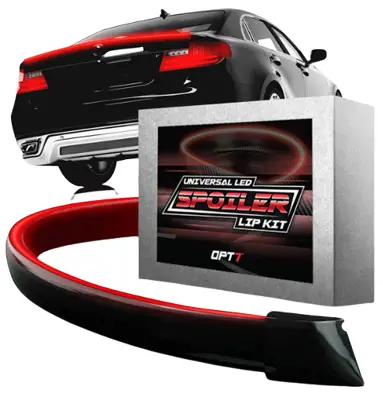 OPT7 Universal LED Rear Spoiler Lip Kit