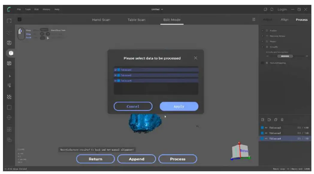 In the Turntable Mode