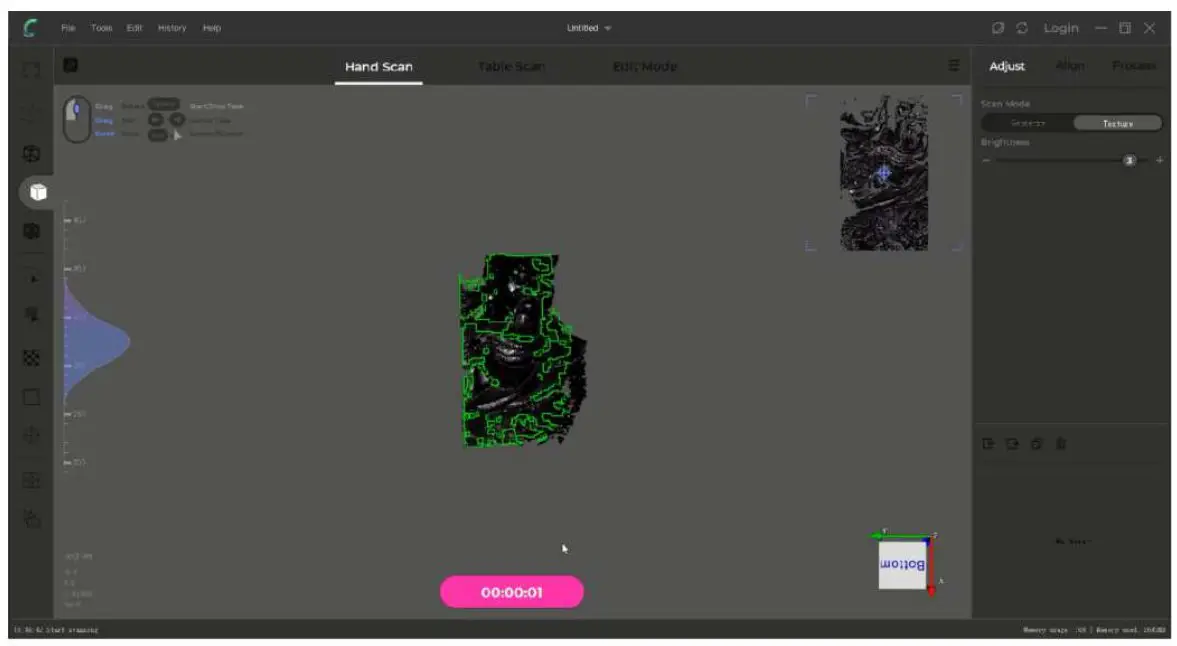 In the Handheld Mode