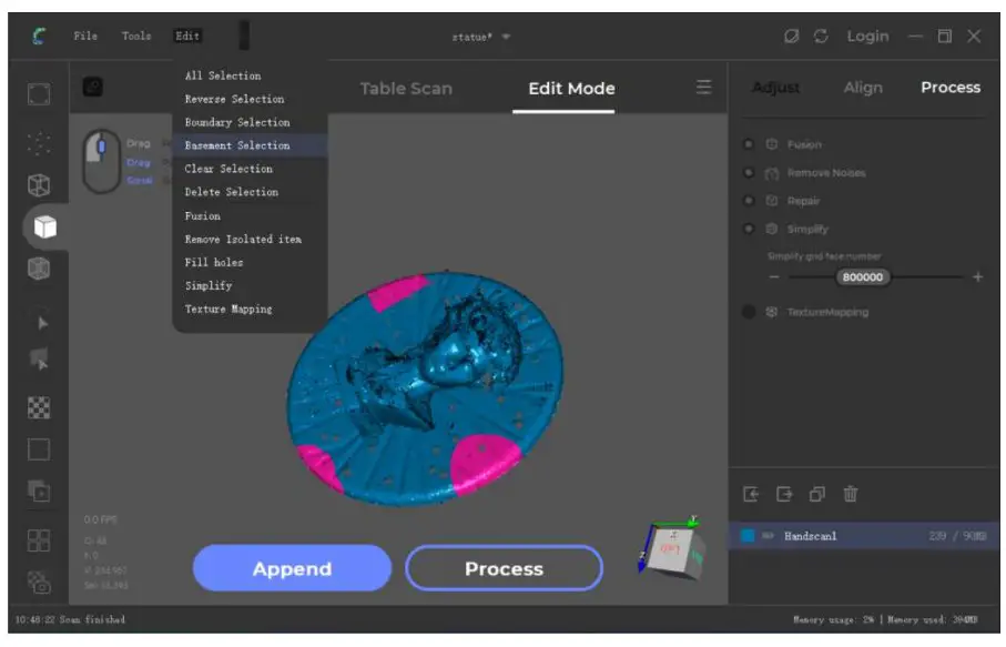 In the Handheld Mode