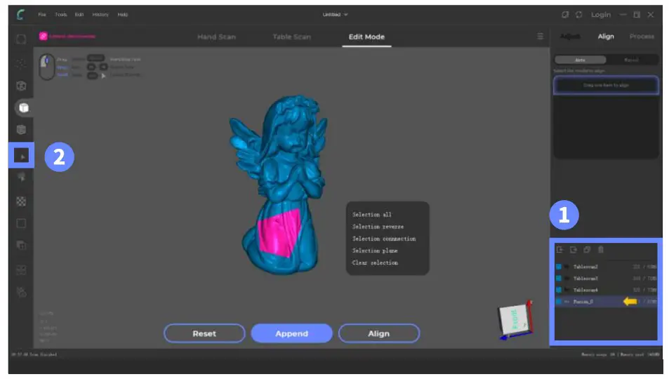 Enter The Editing Mode