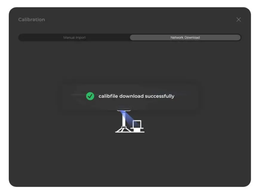 Import the calib File
