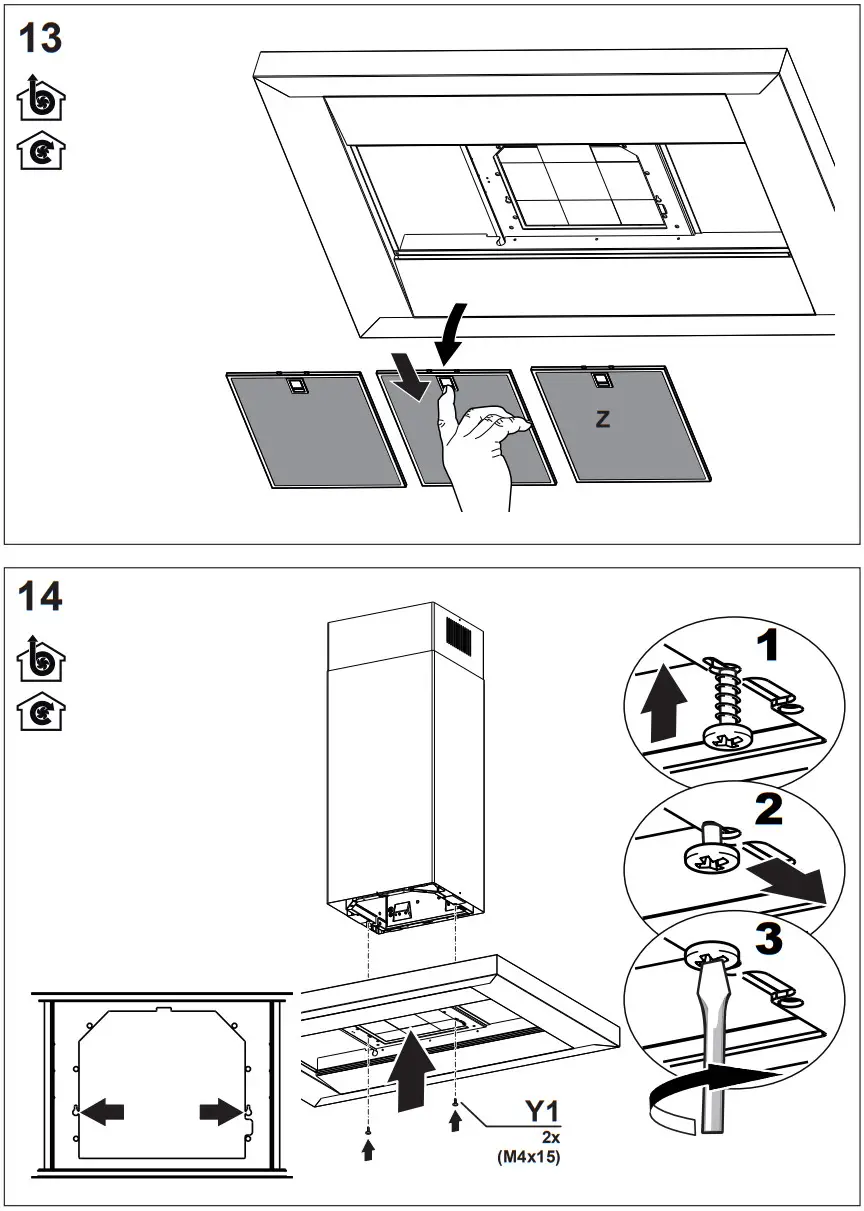 Electrolux ERI937ST Cooker Hood - Figure 12