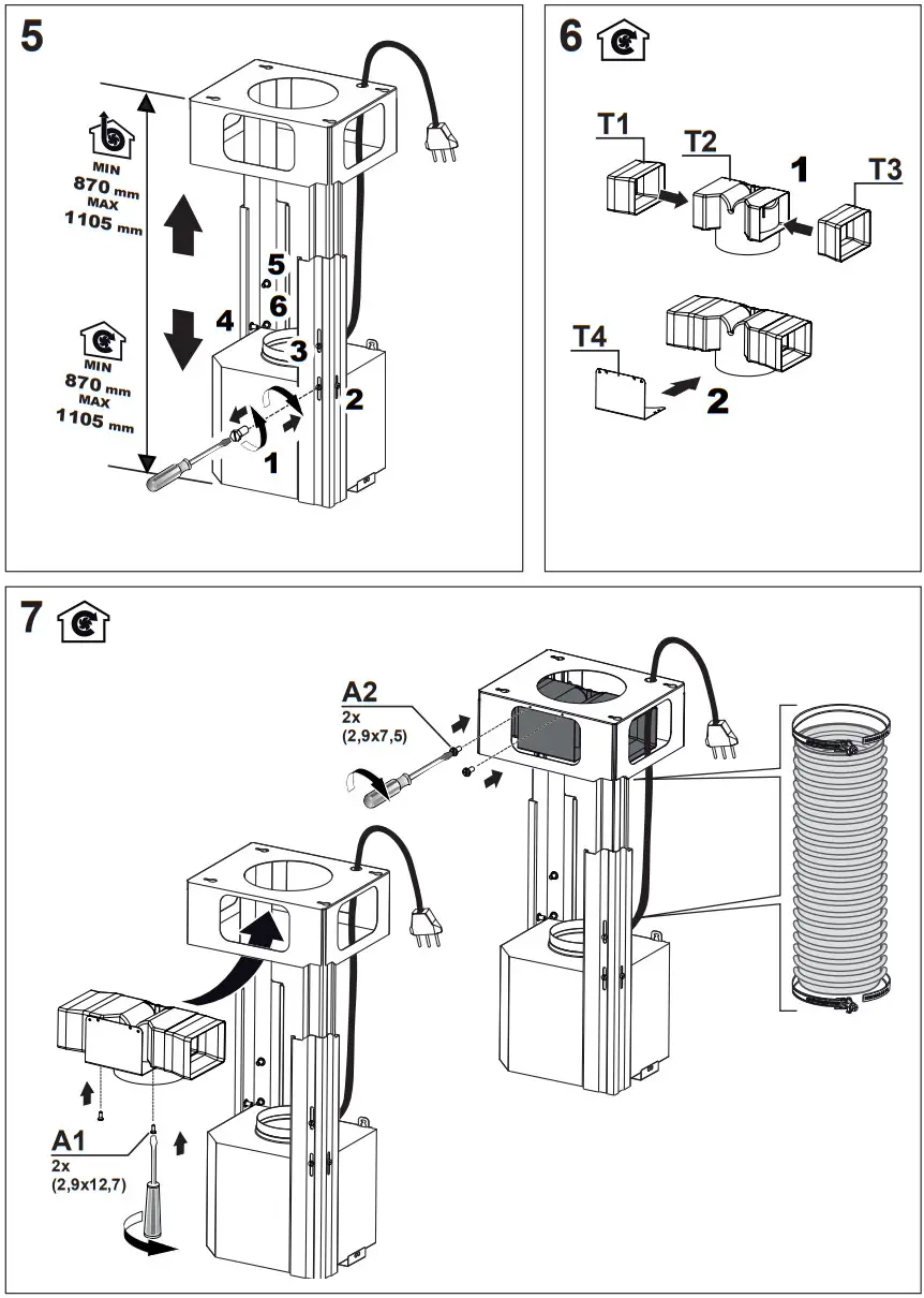 Electrolux ERI937ST Cooker Hood - Figure 8