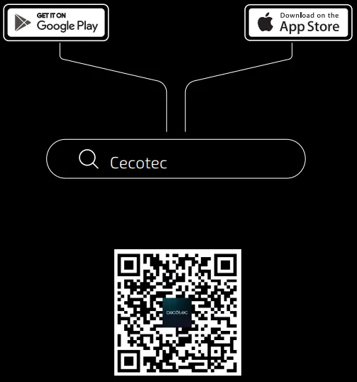 cecotec CONGA WINDROID 880 Spraywater Smart Connected Window Cleaning Robot - qr