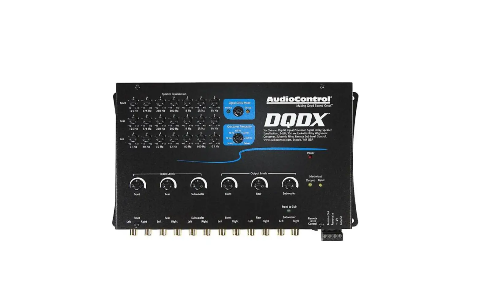 Audiocontrol Dqdx Digital Signal Processor Owner's Manual