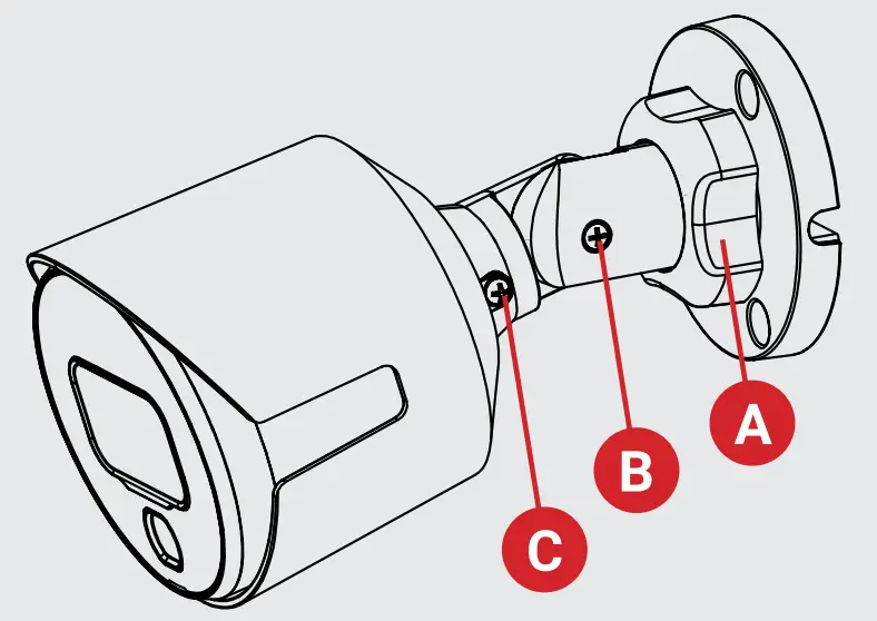 LOREX C881DAB Series 4K Ultra HD Active Deterrence Security Camera - Adjust the camera