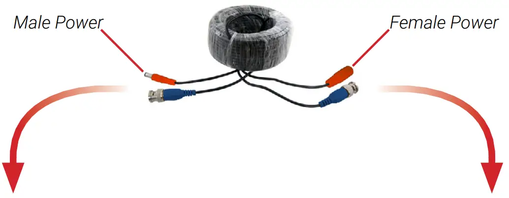 LOREX C881DAB Series 4K Ultra HD Active Deterrence Security Camera - Connecting the Camera