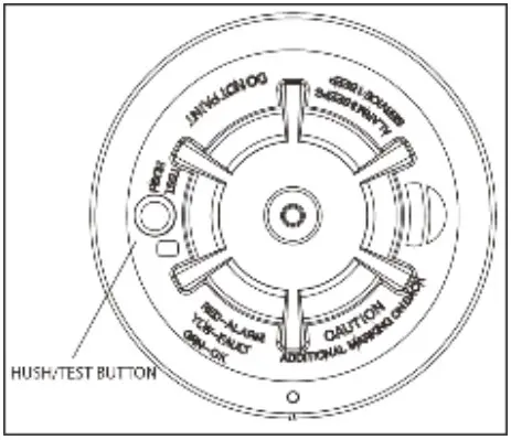 tyco SMD 429 Wireless Heat Detector - Figure 1
