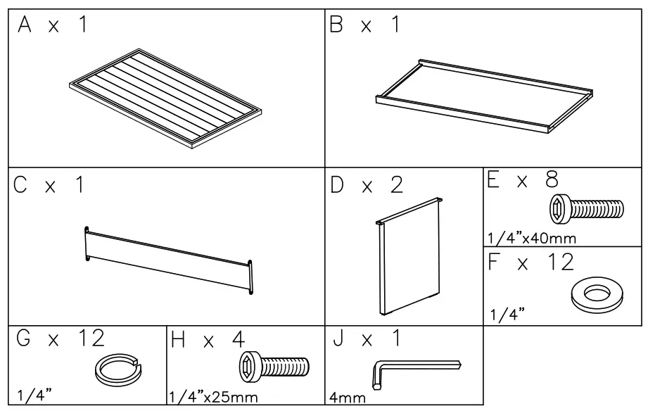 ASHLEY P455625 Easy Isle Multi-use Table - 1