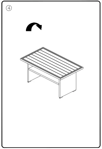 ASHLEY P455625 Easy Isle Multi-use Table - 4