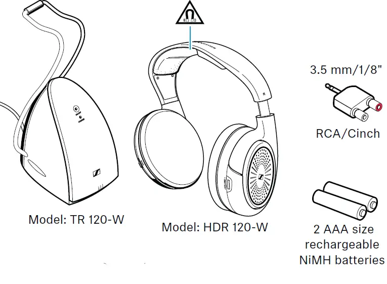 SENNHEISER RS 120-W On-Ear Wireless Headphones 01