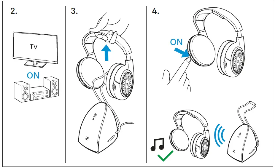 SENNHEISER RS 120-W On-Ear Wireless Headphones 51