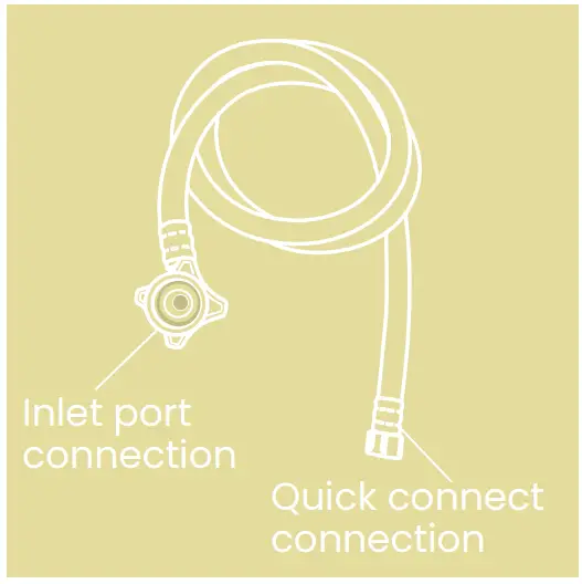 CDC22P1AWW Compact Countertop Dishwasher Parts provided