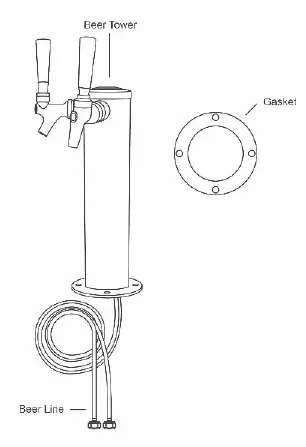 newair-NKR-Dual-Tap-Kegerator-Kit-FIG-3