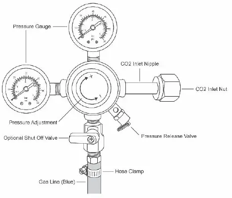 newair-NKR-Dual-Tap-Kegerator-Kit-FIG-4