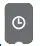 Clock Home Button icon