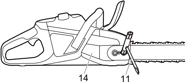 GUIDE BAR AND THE CHAIN
