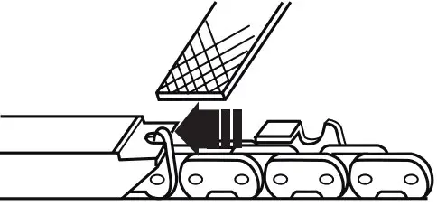 Sharpen the top plate