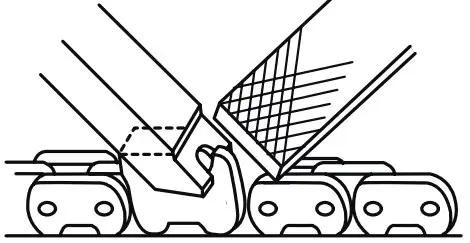 Sharpen the top plate