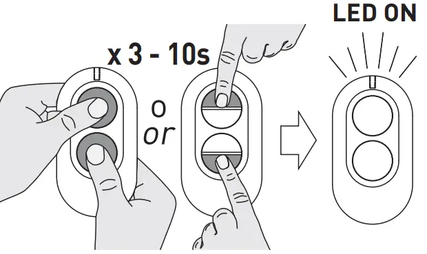 Battery save function enable-disable