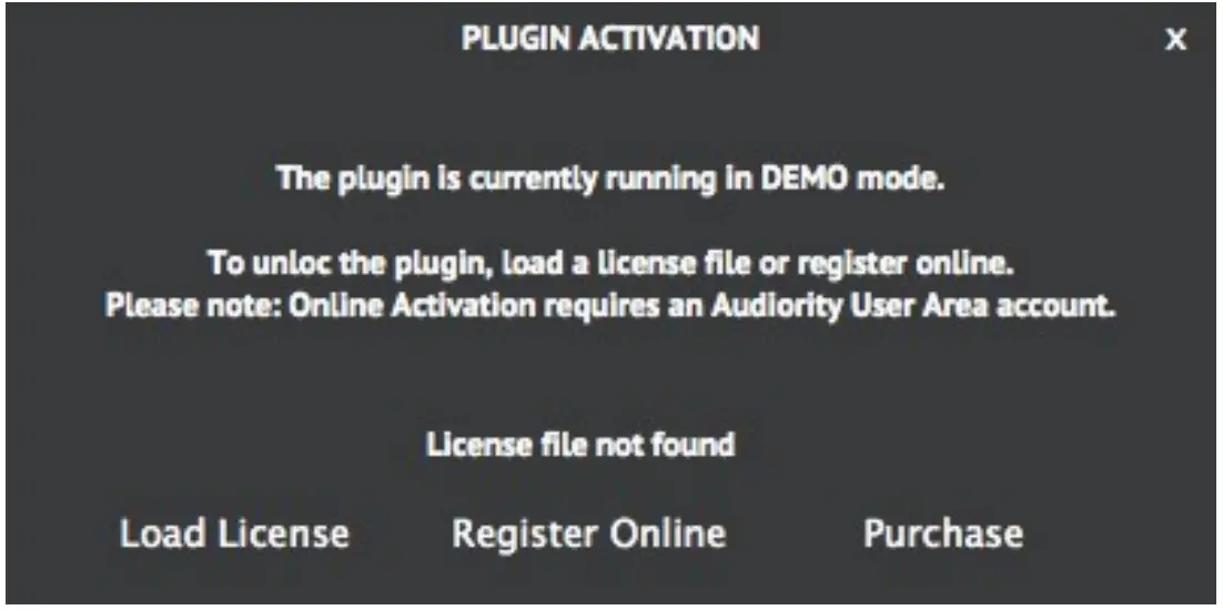Plugin Activation
