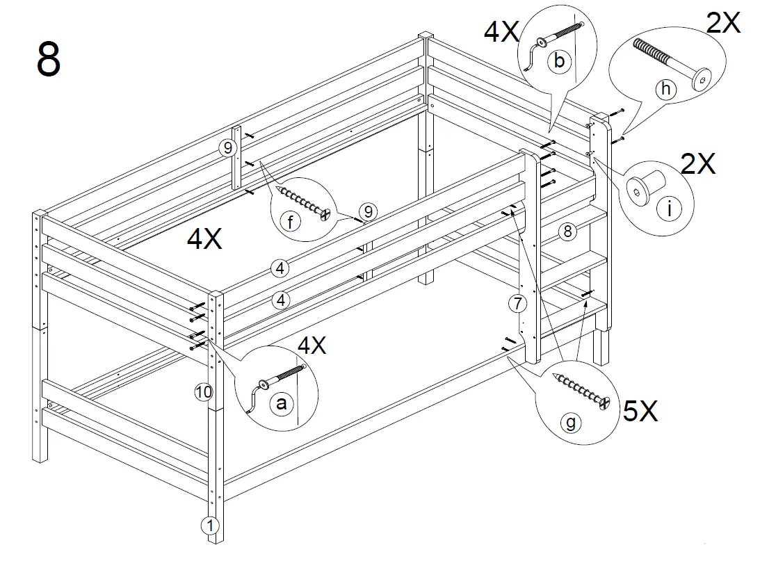 hoppekids-30-0010-00-07M-ECO-Comfort-Bunk-Bed-70-160-cm-Dove-Grey-FIG-10