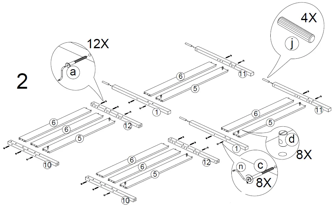 hoppekids-30-0010-00-07M-ECO-Comfort-Bunk-Bed-70-160-cm-Dove-Grey-FIG-4