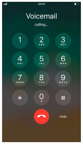 Apple iPhone SE 2020 - Access voicemail fig-5