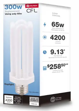 UTILITECH 518341 CFL Non-Dimmable-Daylight-fig- (2)