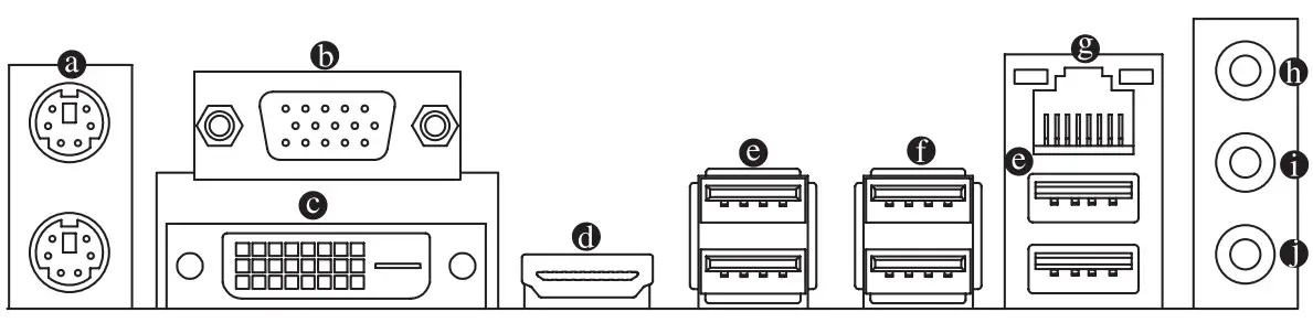 Back Panel Connectors