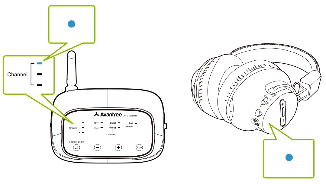 Adding Another Transmitter Headphones