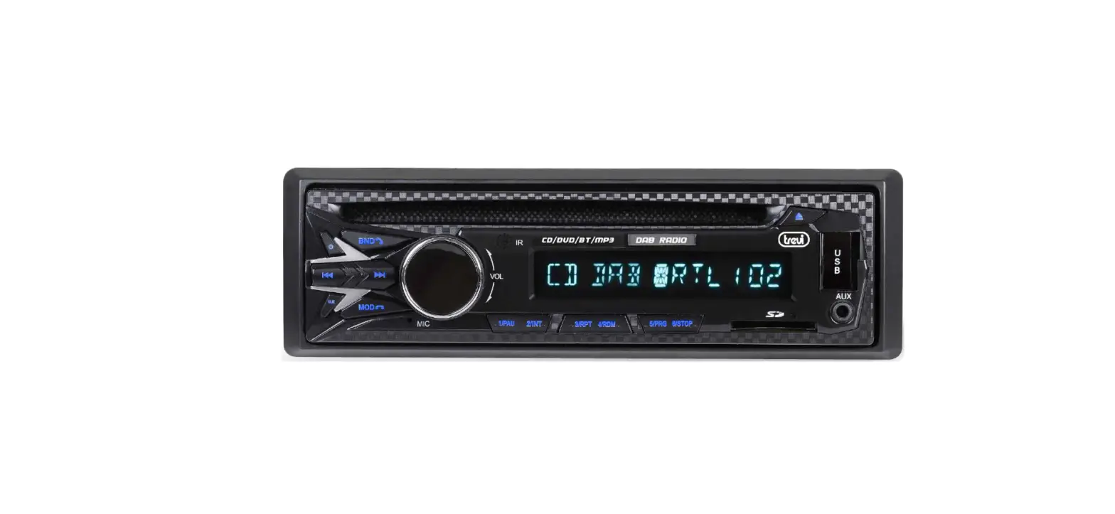 Trevi Xcd 5790 Dab Sistema Car Stereo Cd Player Instructions