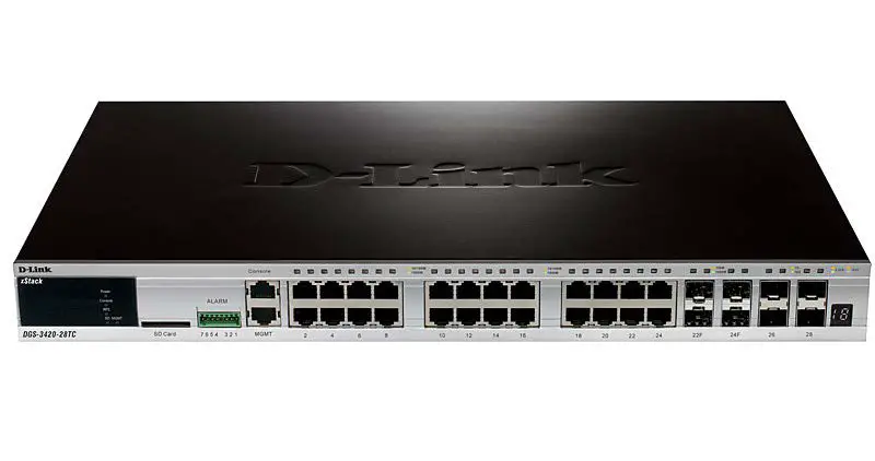 D-link Xstack L3 Managed Stackable Gigabit Switch Installation Guide