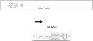FIG 8 Connecting to a Redundant Power Supply