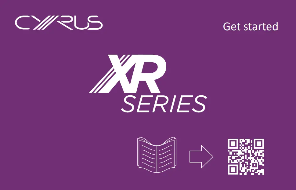 CYRUS XR Series Frontpage