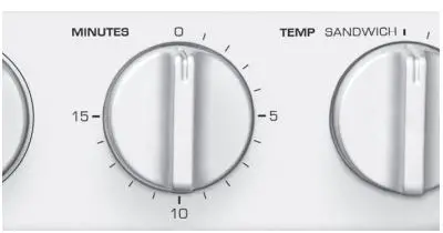 Sage BGR800 the BBQ Grill User Guide - 15 MINUTE TIMER DIAL